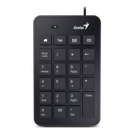 Клавиатура числовая Genius Numpad i120 USB Black