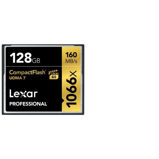 Карта памяти Lexar CF 128GB 1066X Professional